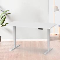 2JRF3 Economy Sit Stand Desk Frame, NATE Standing Desk Dual Monitor, 700mm Footbase, 120x60cm Option, Stable & Reliable | Low MOQ Wholesale