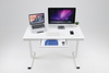 Wholesale Brushless Motor Wooden Standable Table (120×60cm), Sit-to-Stand Desk with Wireless Charging | Energy-Efficient Electronic Height Adjustment | OEM/ODM