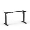 NT33-2SAF3A NATEDRIVE Electric Standing Desk Frame, Height Adjustable Desk with Optional Desktop 100-160Cm, Computer Desk with Memory Smart Pannel, Home Office Desk BudgetFriendly, Stability ,Safety