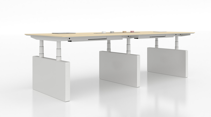 Professional-Grade Adjustable Conference Table in Office Environment | 5-Year Warranty Included
