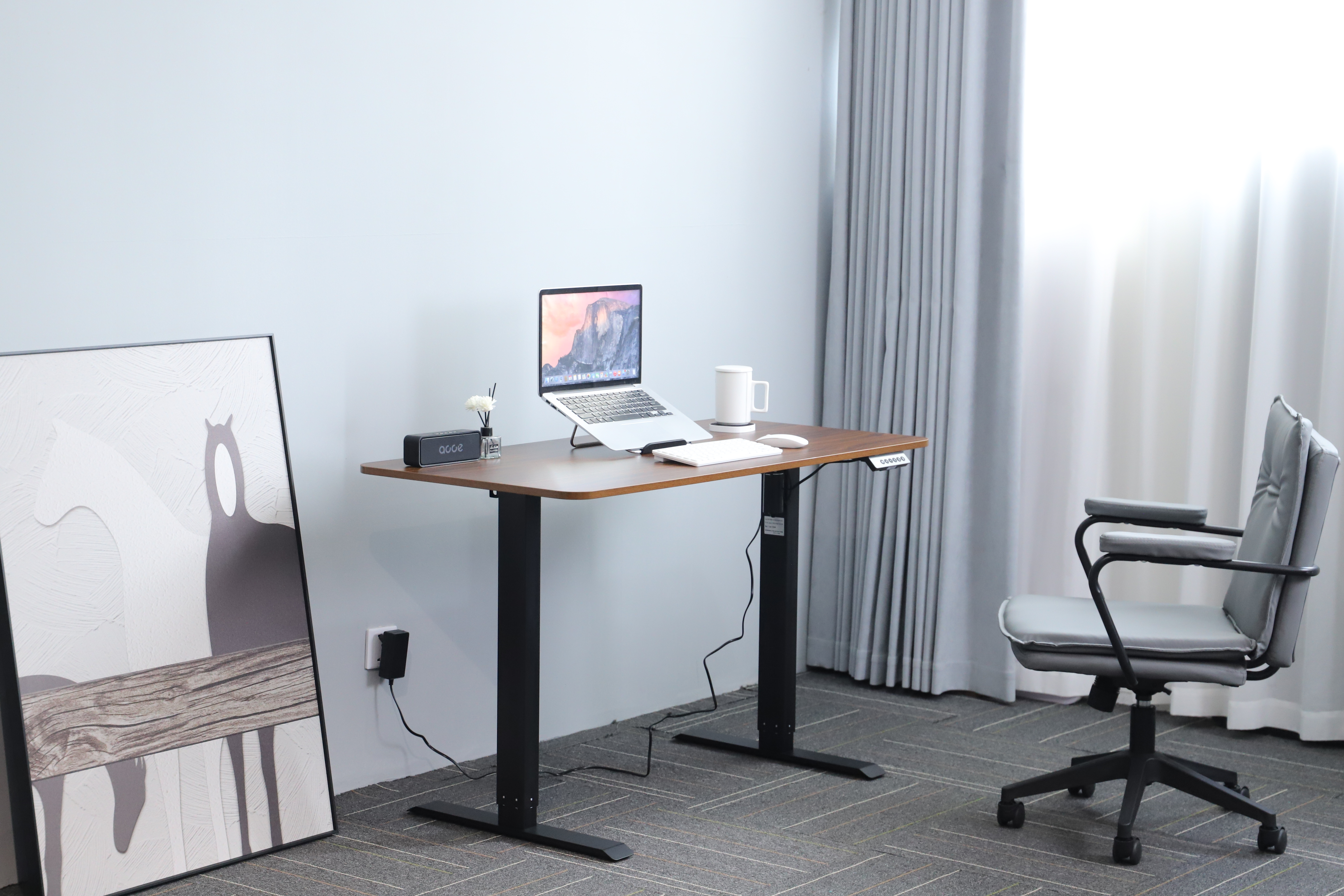 customize cheap ergonomic computer desk