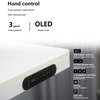 Hand control panel with 3 memory buttons and OLED screen