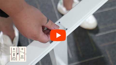 The installation video of the single motor --2SRF2J