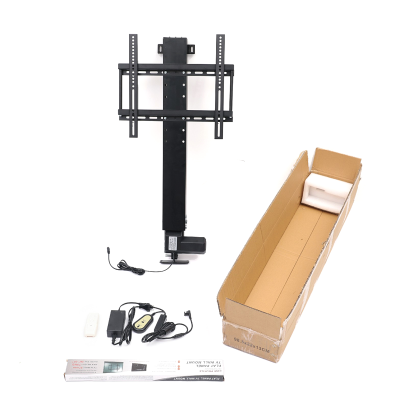 NT-Brackets Professional Manufacturer Motorized Mechanism Single Motor TV Lift