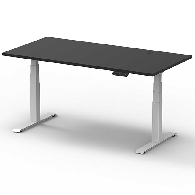 Stand Up Desk Manufacturer 4 Stages Dual Motor Electric Standing Desk Height Adjustable Desk Electric Sit Stand Desk