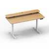 2JRF2 Eco-Friendly Dual-Motor Standing Desk.Elevate your workspace comfort with smart cable management