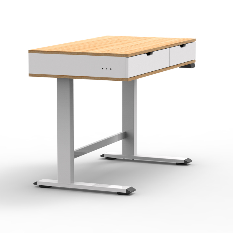 2SAB2(E) Wooden Standing Desk for Kids with Drawers | Safe & Fun Study Table