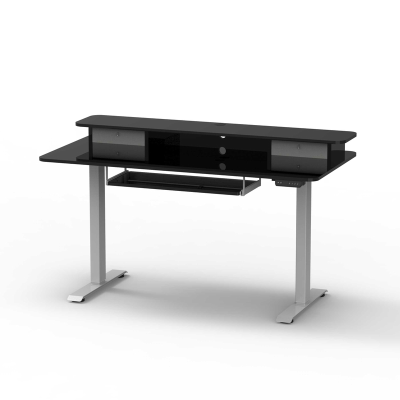  2JRF2(A) Two Tier Electric Storage Desk 120 * 60 cm Standing Desk with Drawers ​ Budget-friendly