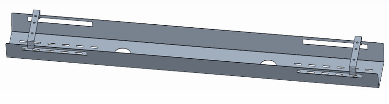 XC94 Cable Tray 2D Drawing