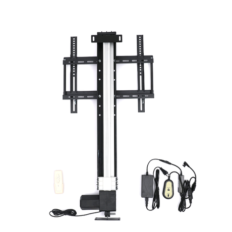NT-Brackets Professional Manufacturer Motorized Mechanism Single Motor TV Lift