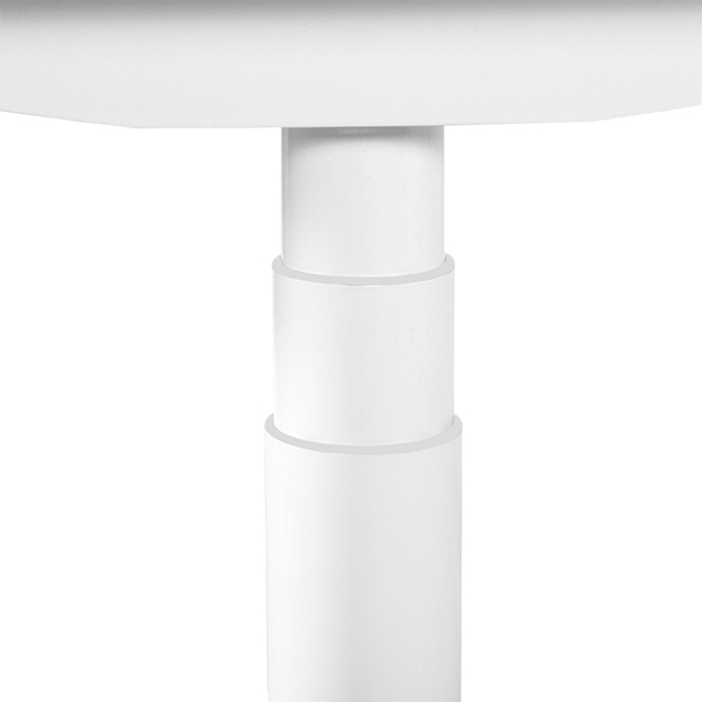 Round Sit Stand Up Height Adjustable Desk Factory Dual Motor Electric Lift Standing Desk Computer Table