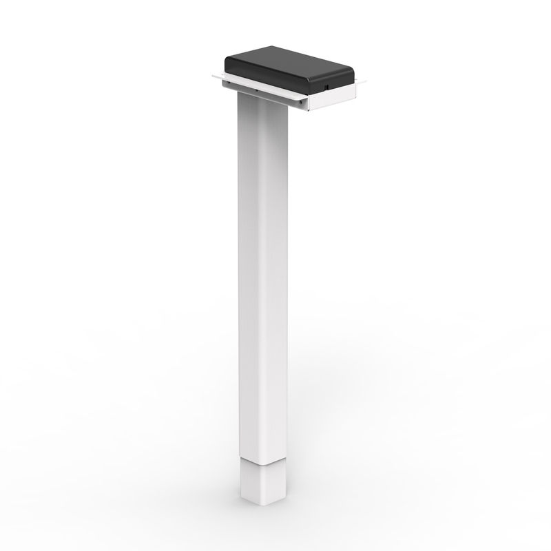 URF2 Height-Adjustable Desk Column without Wires Main Image Display