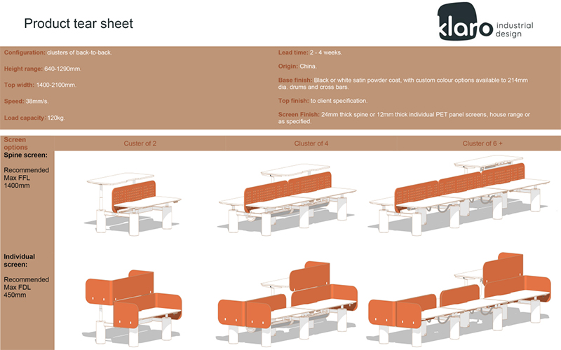 standing desk manufacturer