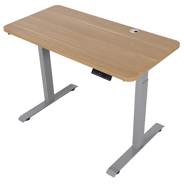 Home Office Suppliers 80KG Electric Stand Up Desk Single Motor Adjustable Height Lifting Desk Frame 