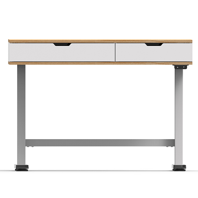 OEM / ODM Electric Standing Kids Desk with Drawers USB Ports Hub Outlets Sit Stand Desk Home Office Desk 
