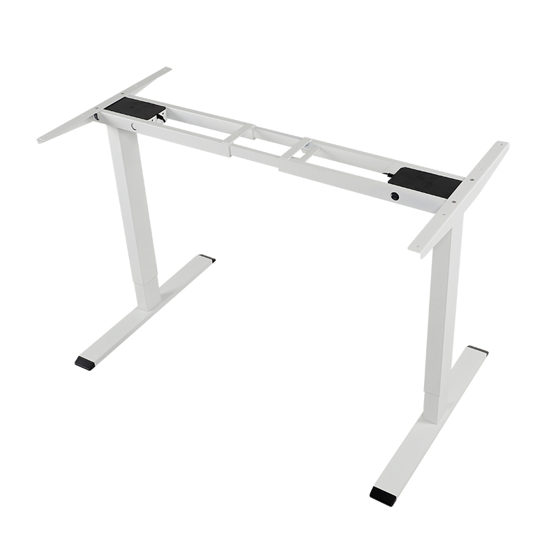 Sit Stand Staff Desk Electric Standing Laptop Table Height Adjustable Desk Metal Modern Computer Desk