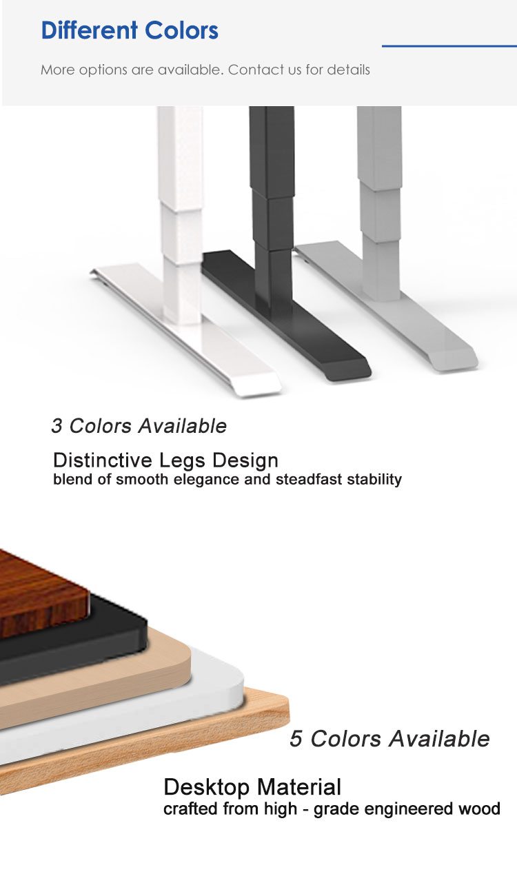 colors for lift columu and desktop