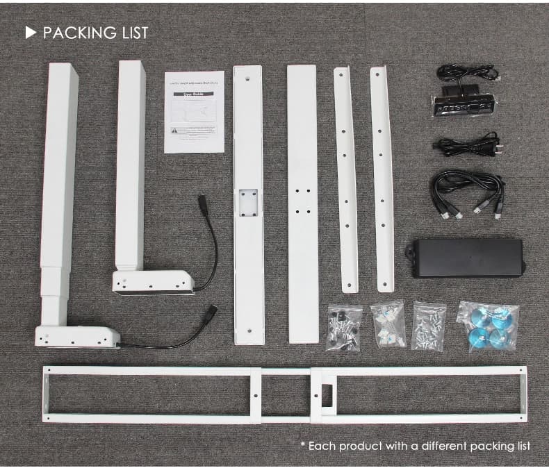Packing List