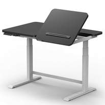 Manufacturer Modern Convertible Metal Standing Electric Desk Tilt Table Sit Stand Up Desk Office Height Adjustable Tilt Desk