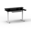 Economy Single Motor Sit-Stand Desk (complete table) HT-2SABR2(A) Smooth desk with unchangable stability. from china(chinese)