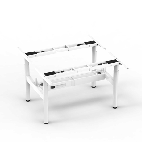 NT33-4DF2 NATE Adjustable Desk | 200kg Heavy-Duty | 4-Leg 2-Section Design | 70mm Steel Tube