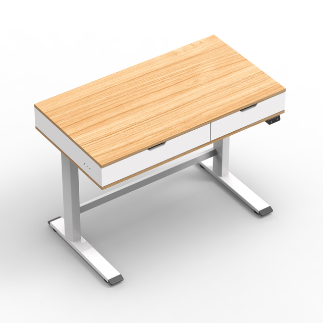 2SAB2(E) Wooden Standing Desk for Kids with Drawers | Safe & Fun Study Table