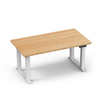 Product show - Creative DIY Dining Table with Powerful Linkage Mechanism, Extra Stability, Aesthetic Large Square Tube Design, and Electric Height Adjustment - A Must-Have for Home Kitchens!