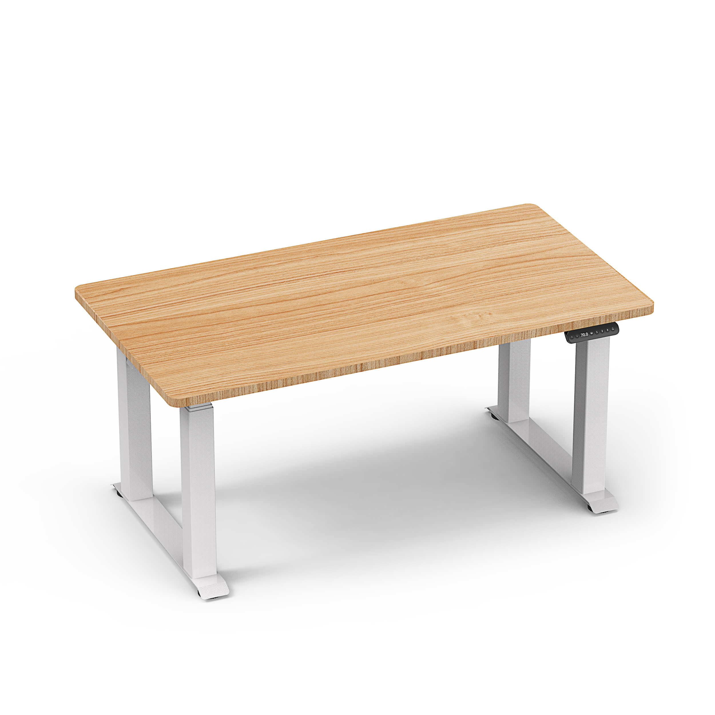 Product show - Creative DIY Dining Table with Powerful Linkage Mechanism, Extra Stability, Aesthetic Large Square Tube Design, and Electric Height Adjustment - A Must-Have for Home Kitchens!