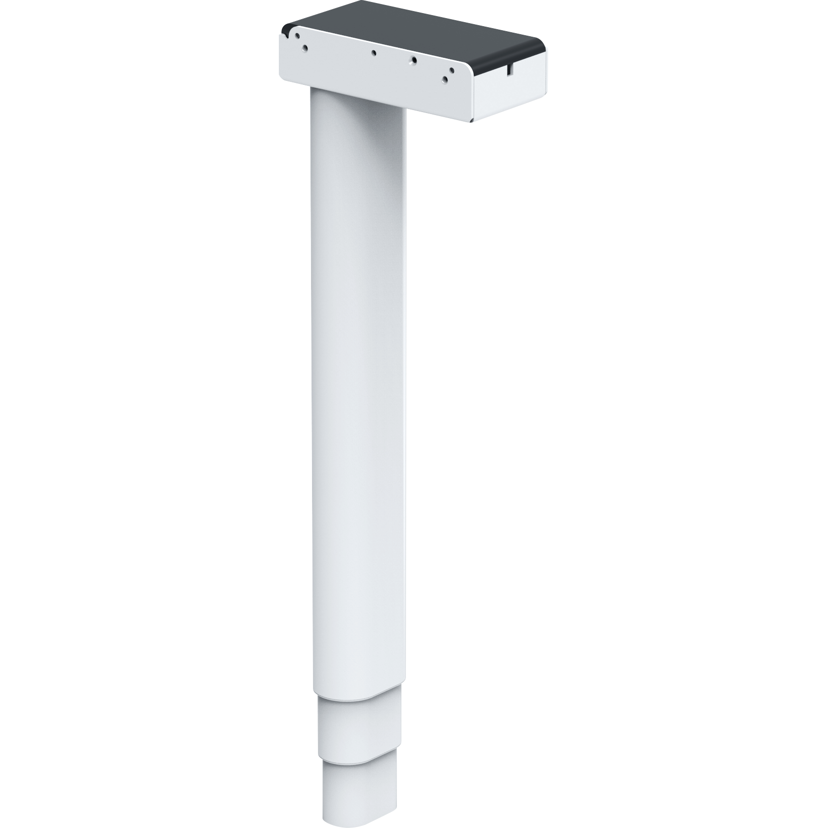 CRF3 3-Section Height-Adjustable Desk Column Main Image Display