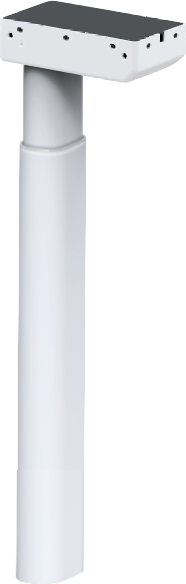 CF2 2-Section Height-Adjustable Desk Column Main Image Display