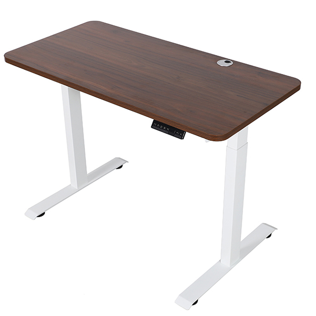 Home Office Suppliers 80KG Electric Stand Up Desk Single Motor Adjustable Height Lifting Desk Frame 