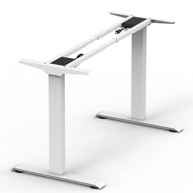  Wholesale Electric Lift Sit Stand Electric Desk Height Adjustable Desk Dual Motor Standing Desk Frame