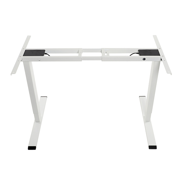 Sit Stand Staff Desk Electric Standing Laptop Table Height Adjustable Desk Metal Modern Computer Desk