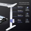  Smart anti-collision feature of the 2CF2 electric standing desk frame, ensuring user and equipment safety.