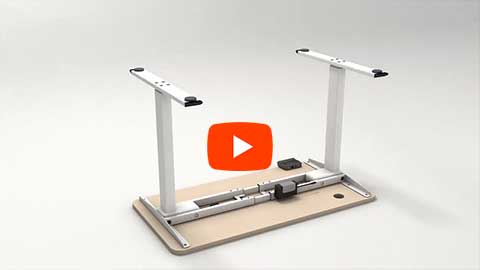 2025 Introducing the 2AF3 New Brushless Motor Standing Desk Frame