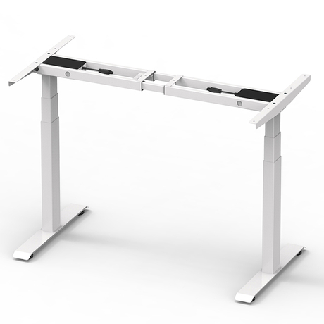 Quick Installation Adjustable Standing Tabletop Desk Base Factory 2 Legs Standing Office Desk