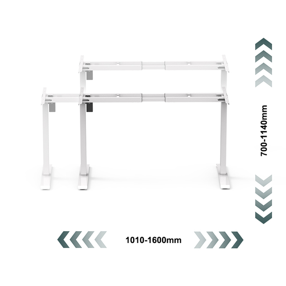 2SACRHF2(C) Electric Height-Adjustable Desk with Flexible Lifting and Extending Functionality