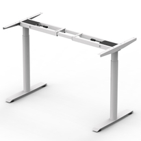 OEM ODM 2-Stage Round Column Dual Motor Standing Desk Mechanism Sit-Stand Desk Frame