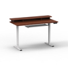 Economy Single Motor Sit-Stand Desk (complete table) HT-2SABR2(A) Smooth desk with unchangable stability. from china(chinese)