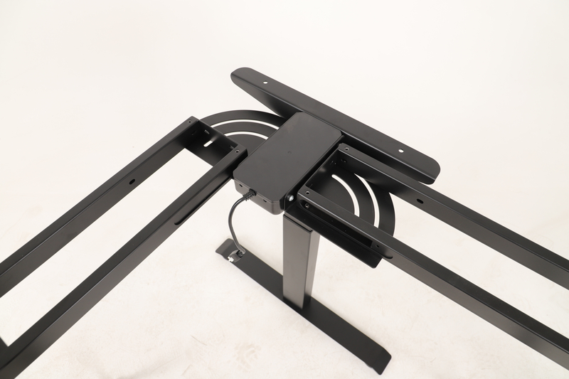 NATE Desk Frame Reinforced Corner Design | Anti-Wobble Stability for Heavy Loads