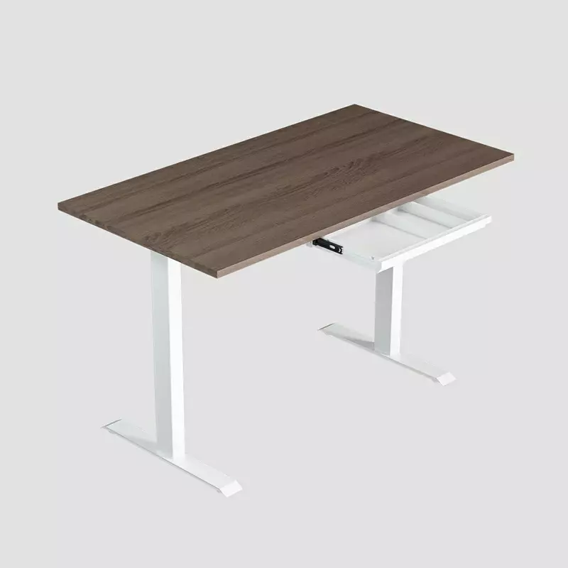 NATE HCT-B Desk Drawer Combination installed under standing desk