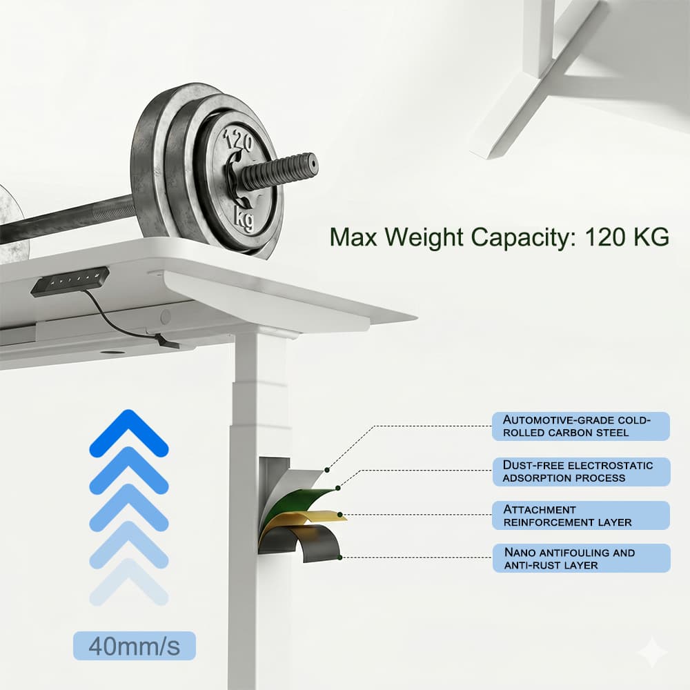 NATE 2AF3 120kg load capacity and 40mm per second lifting speed