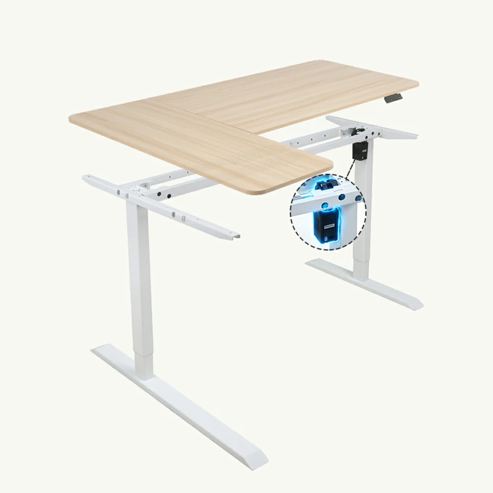 NATE NT33-2SACRF2(D) brushless L-shaped standing desk frame