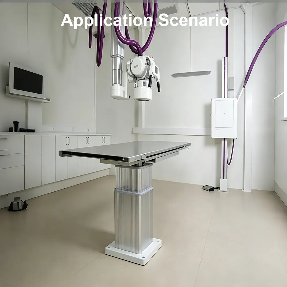 AD-VA2 lifting column for laboratory and equipment platform