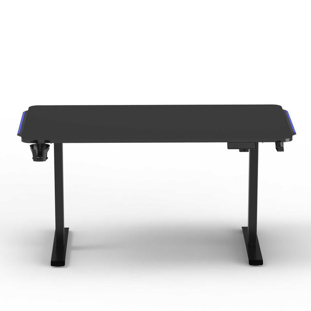 NATE 2SACRF2 single motor gaming standing desk in black