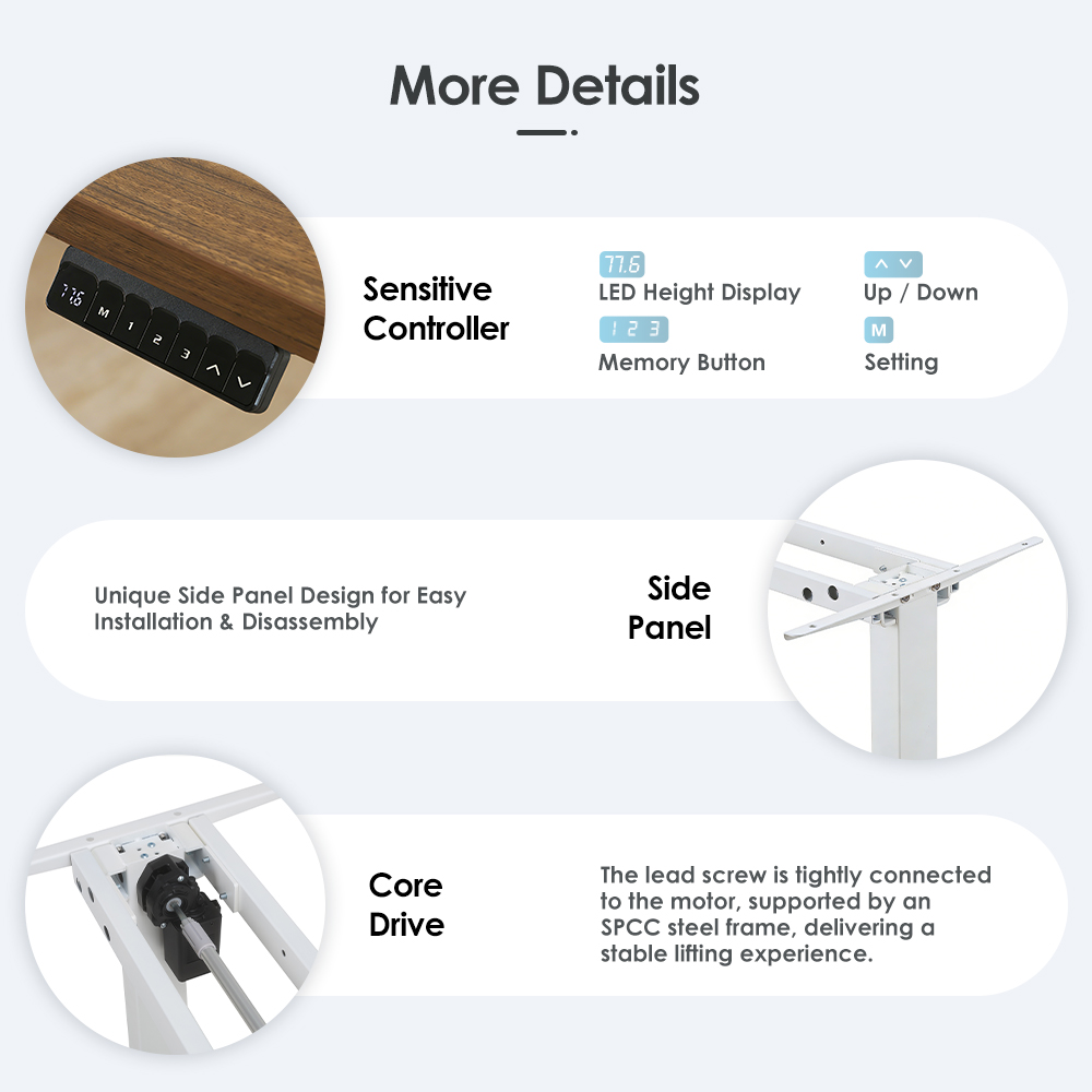 2SACRHF2(D) controller side panel and core drive details