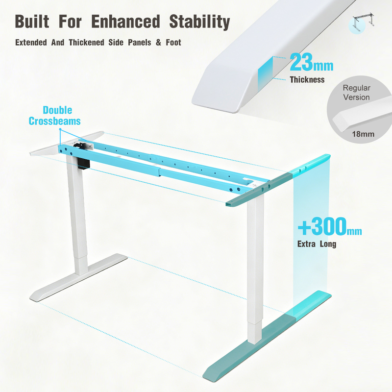 NT33-2SACRF2(D) reinforced side panel and extended foot design