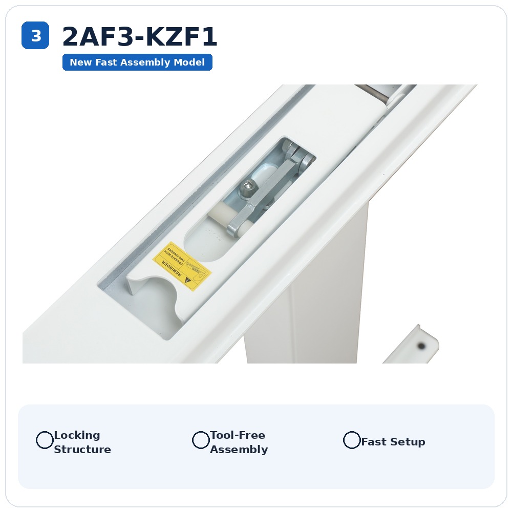 2AF3-KZF1 new fast assembly standing desk frame for efficient installation