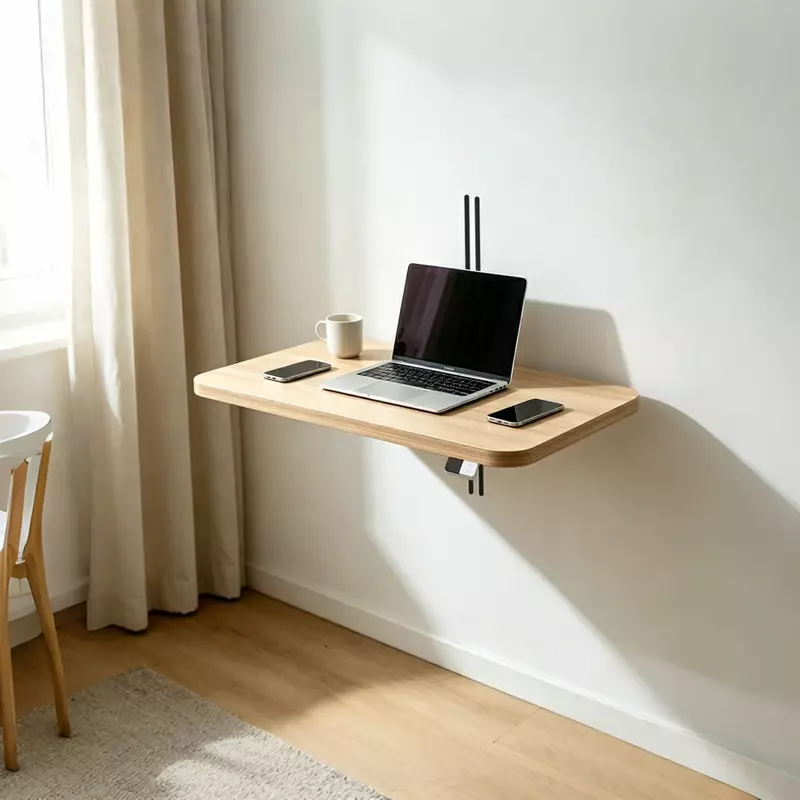 NATE NT33-WM-1N1 wall mounted height adjustable desk for home office