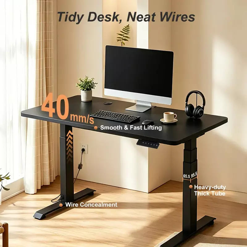 Clean Design Without Compromising Performance(120 kg Max Load Capacity 40 mm/s Max Lifting Speed 600–1250 mm Height Range)